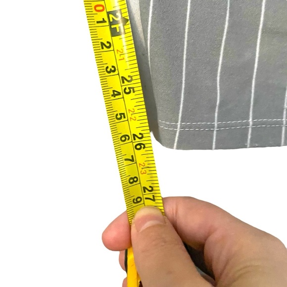 Streetwear Society Grey Stripped Butter Soft Leggings XL Women’s Size Medium - Picture 5 of 6